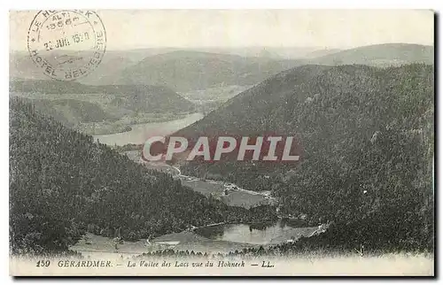 Cartes postales Gerardmer La Vaille des Lacs vue du Hohneck