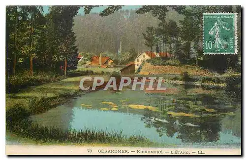 Cartes postales Gerardmer Kichompre l'Erang