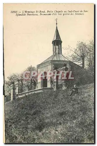 Cartes postales Sens L'Ermitage St Bond Petite Chapelle