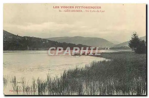 Cartes postales Les Vosges Pittoresque Gerardmer Un Coin du Lac