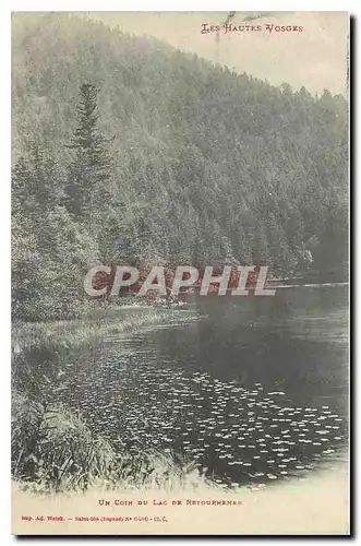 Cartes postales Les Hautes Vosges Un Coin du Lac de Retournamer