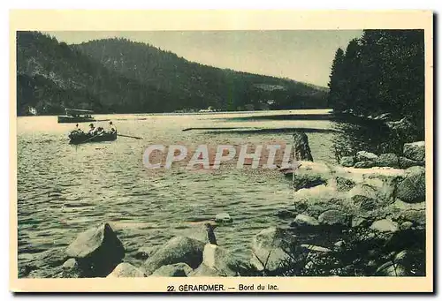 Ansichtskarte AK Gerardmer Bord du Lac