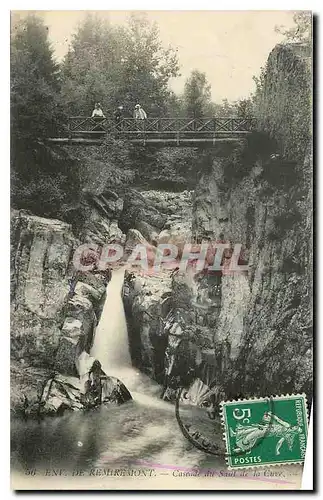 Cartes postales Env de Remiremont Cascade du Saul de la Cuve
