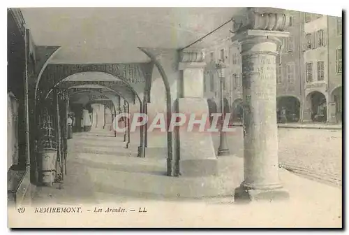 Cartes postales Remiremont Les Arcades