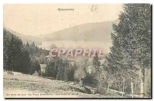 Ansichtskarte AK Gerardmer Un coin du Lac Sans Souci Vue prise du Xette