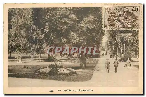 Cartes postales Vittel Le Grande Allee