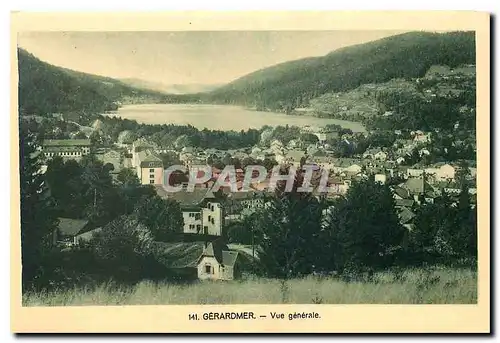 Cartes postales Gerardmer Vue generale