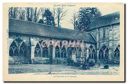 Cartes postales Saint Die Vosges Le Cloitre