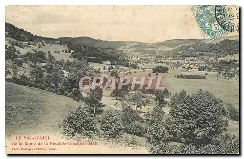 Cartes postales Le Val d'Ajol La Route de la Feuillee Dorothee Hotel