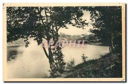 Ansichtskarte AK Environs de Saint Leonard Haute Vienne Le Lac du Barrage au Pont du Dognon