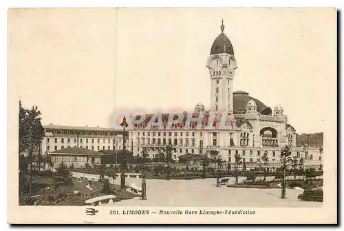 Cartes postales Limoges Nouvelle Gare Limoges Benedictins