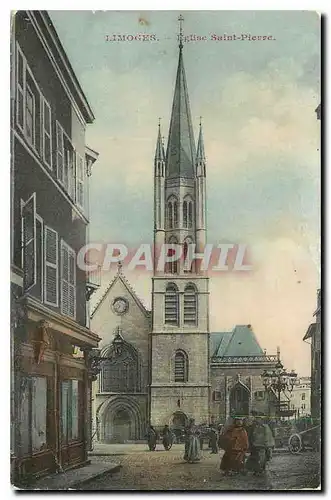 Ansichtskarte AK Limoges Eglise Sainte Pierre