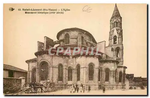 Cartes postales Leonard Hte Vienne l'Eglise Monument historique