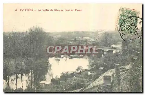Cartes postales Poitiers La Vallee du Clain au Pont du Tunnel