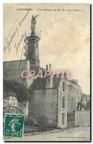 Cartes postales Poitiers La Vierge de N D des Dunes