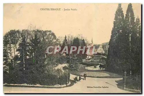 Cartes postales Chatellerault Jardin Public