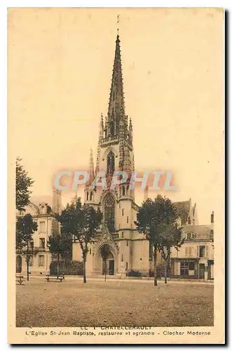 Cartes postales Chatellerault l'Eglie St Jean Baptiste