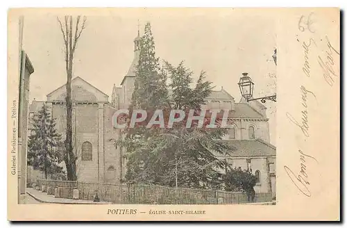 Cartes postales Poitiers Eglise Saint Hilaire