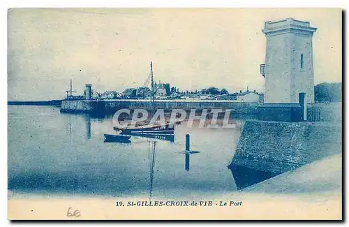 Cartes postales St Gilles croix de Vie Le Port