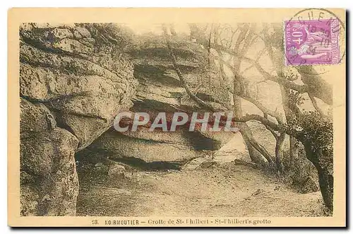 Cartes postales Nourmoutier Grotte de St Hilbert