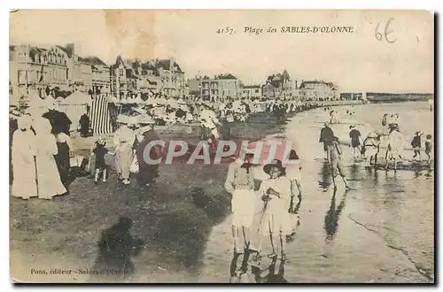 Cartes postales Plage des Sables D'Olonne