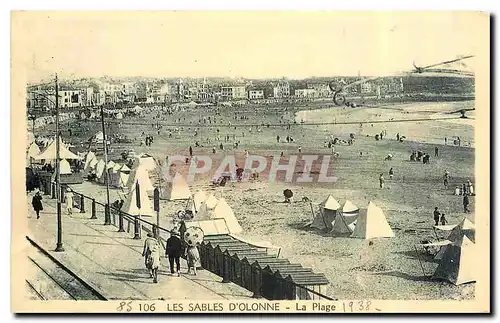 Cartes postales Les Sables d'Olonne La Plage