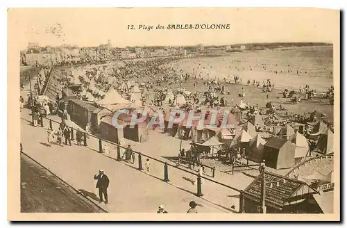 Cartes postales Plage des Sables d'Olonne