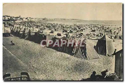 Cartes postales Les Sables d'Olonne Vendee Vue de la Plage prise du Remblai