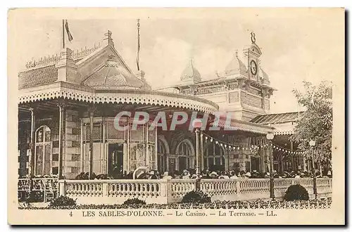 Cartes postales Les Sables d'Olonne Le Casino La Terrasse