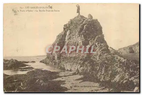 Ansichtskarte AK Les Sables D'Olonne Vers le Puits d'Emfer La Roche Pain de Surce