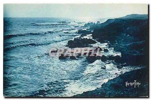 Cartes postales Les Sables D'Olonne Coucher de Soelil a la Chaume