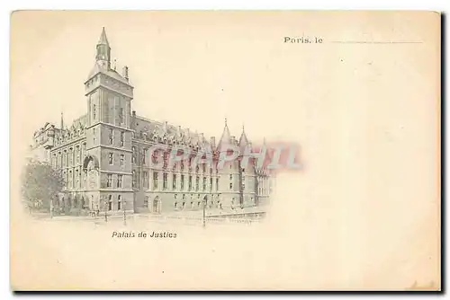 Cartes postales Paris Palais de Justice