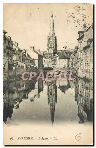 Cartes postales Harfleur l'Eglise