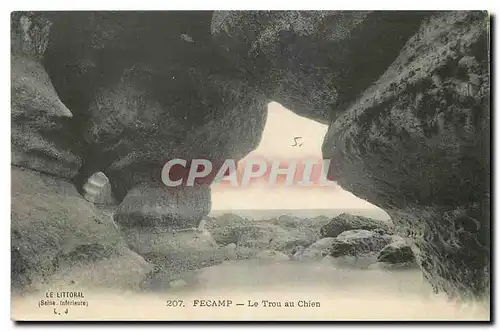 Cartes postales Fecamp Le Trou au Chien