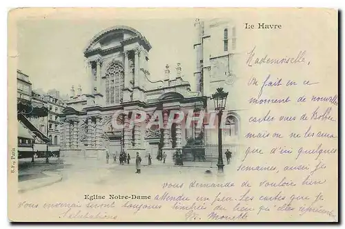 Cartes postales Le Havre Eglise Notre Dame