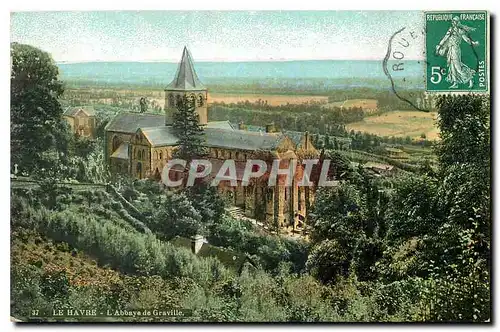 Cartes postales Le Havre l'Abbaye de Graville