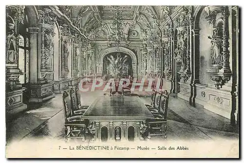 Cartes postales La Benedictine a Fecamp Musee Salle des Abbes