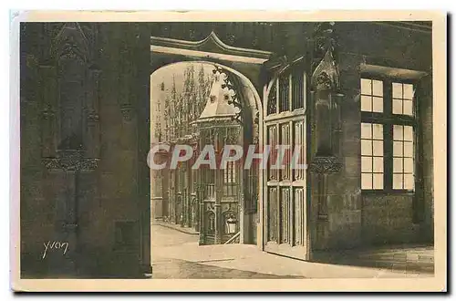 Cartes postales Rouen Entree du Palais de Justice