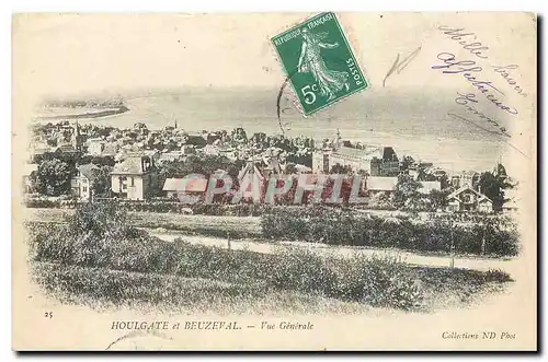 Cartes postales Houlgate et Beuzeval Vue Generale