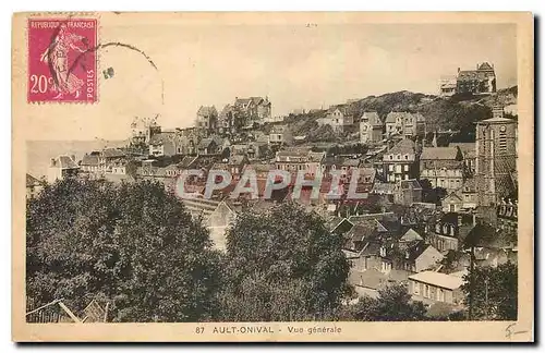 Cartes postales Ault Oival Vue generale