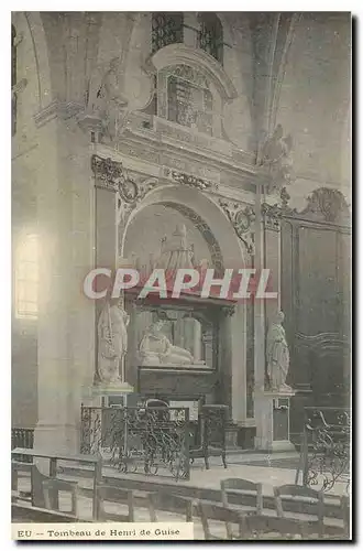 Cartes postales Eu Tombeau de Henri de Guise