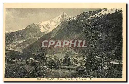 Cartes postales Chamonix L'Aiguille du Dru