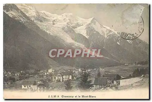 Cartes postales Chamonix et le Mont Blanc