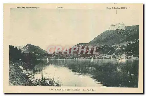 Ansichtskarte AK Lac d'Annecy Hte Savoie Le Petit Lac