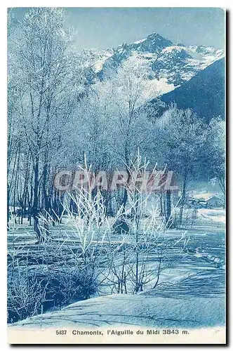 Cartes postales Chamonix l'Aiguille du Midi