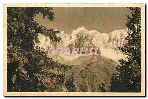 Cartes postales Chamonix Mont Blanc Haute Svaoie La Chaine des Aiguilles de Chamonix vue de Pianpraz t