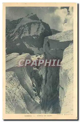 Cartes postales Chamonix Seracs du Geant