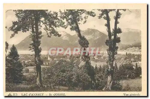 Ansichtskarte AK Lac d'Annecy St Jorioz Vue generale