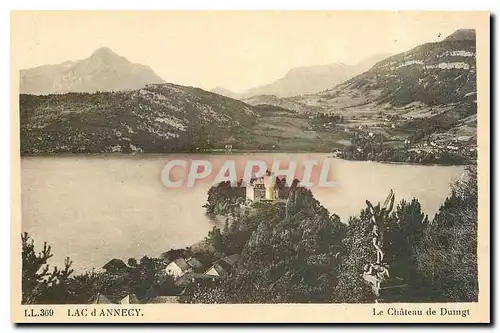 Cartes postales Lac d'Annecy Le Chateau de Dumgt