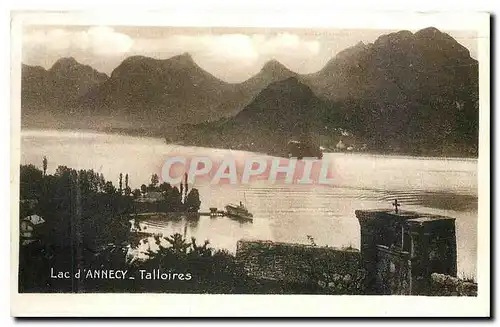 Cartes postales Lac d'Annecy Talloires